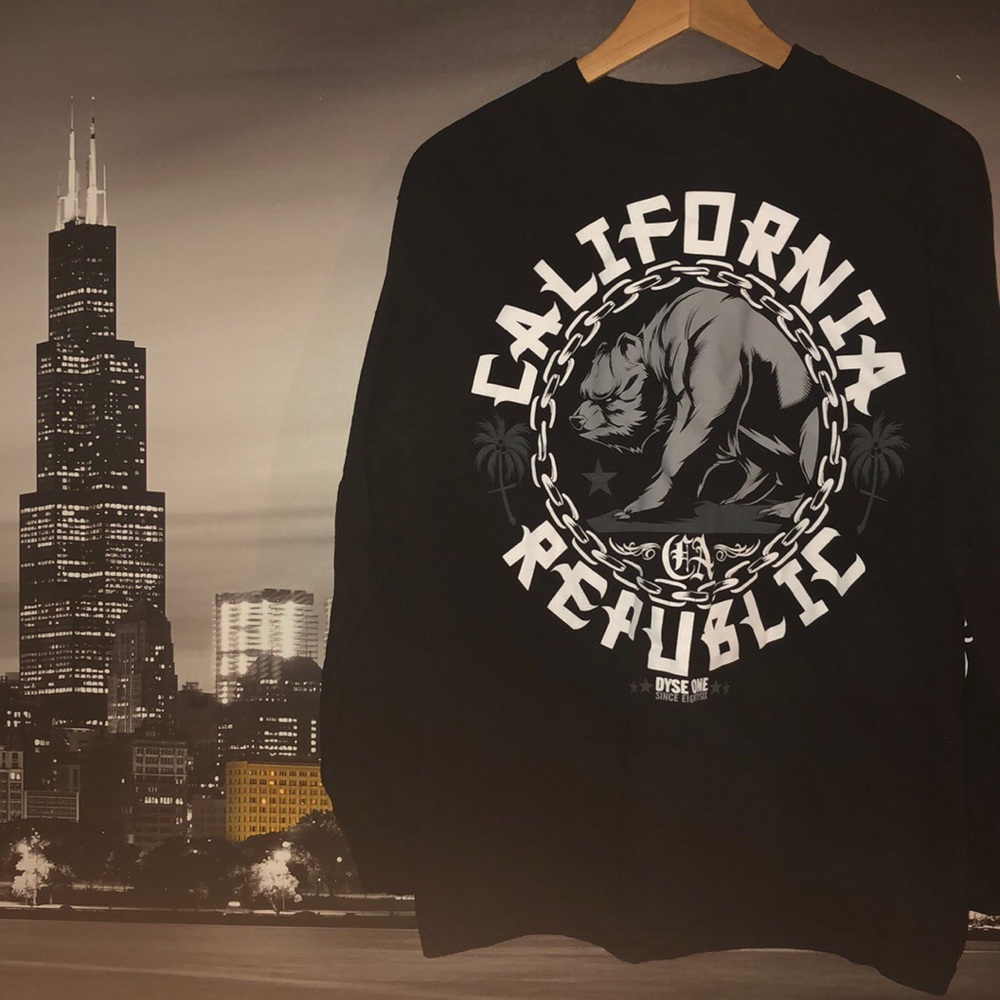California Republic Medium Long Sleeve T Shirt